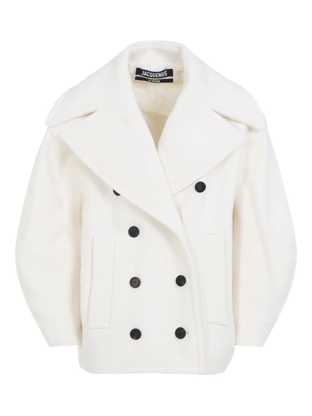 Jacquemus Double breasted & peacoat - White | 63b3e7a781268e87edcf3d866b2ef7ae735d01af