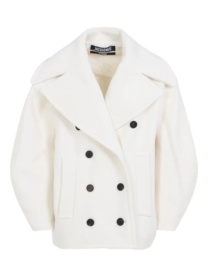 Jacquemus Double breasted & peacoat - White | 63b3e7a781268e87edcf3d866b2ef7ae735d01af