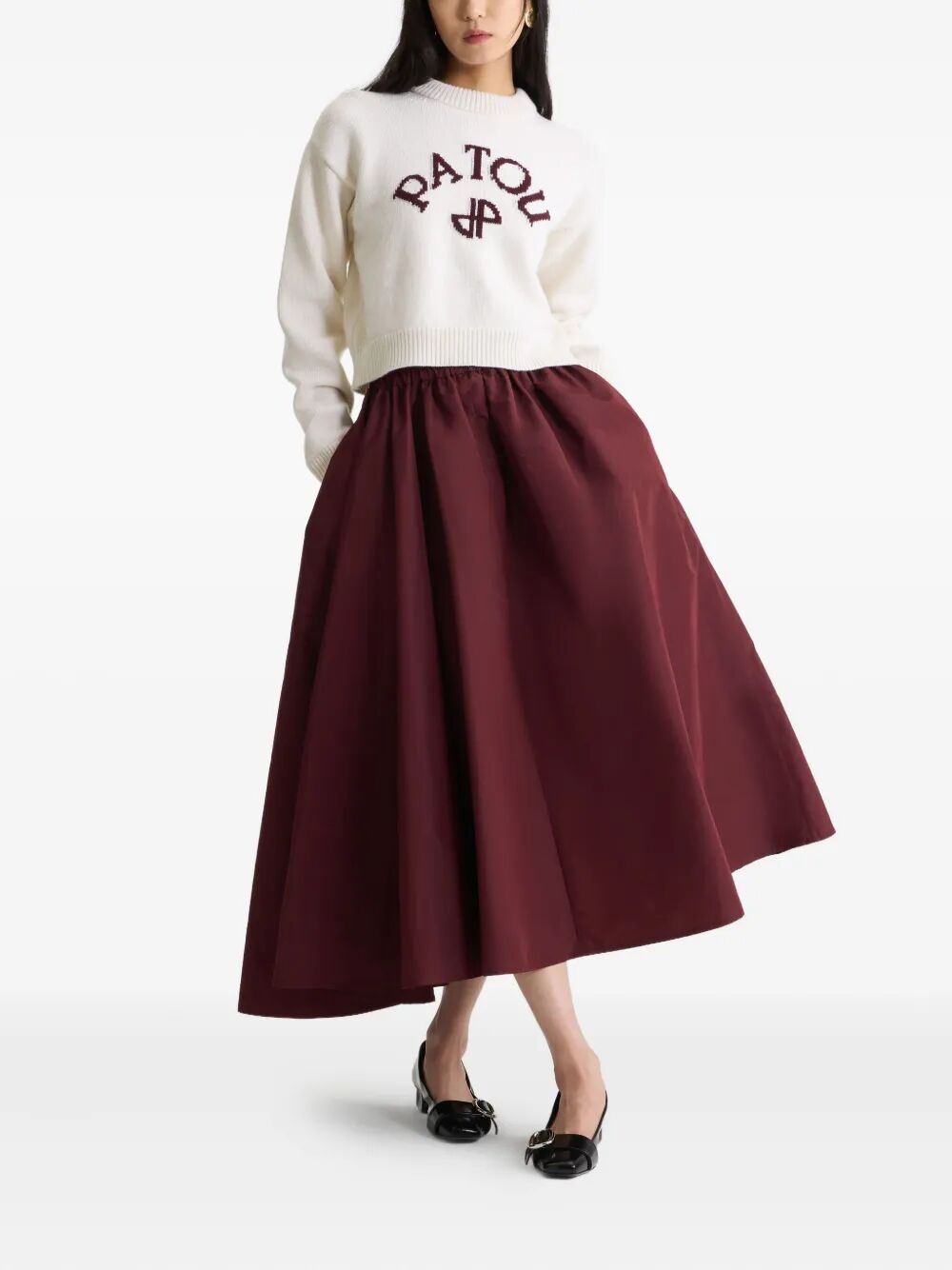 Patou Pullover - White | 57077c8268a6005b89dfe806a89330f01becf53d