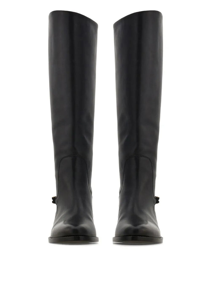 Ferragamo Boots - Black | eba747fbb41c9cb6494ba182c699e434239acd46