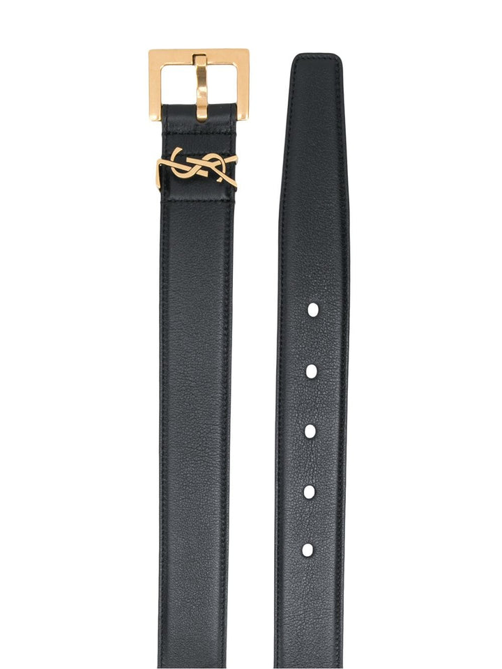 Saint Laurent Paris Belts - Black | 021d319f2e4488f0bd8894a5ad00c2119817abbe
