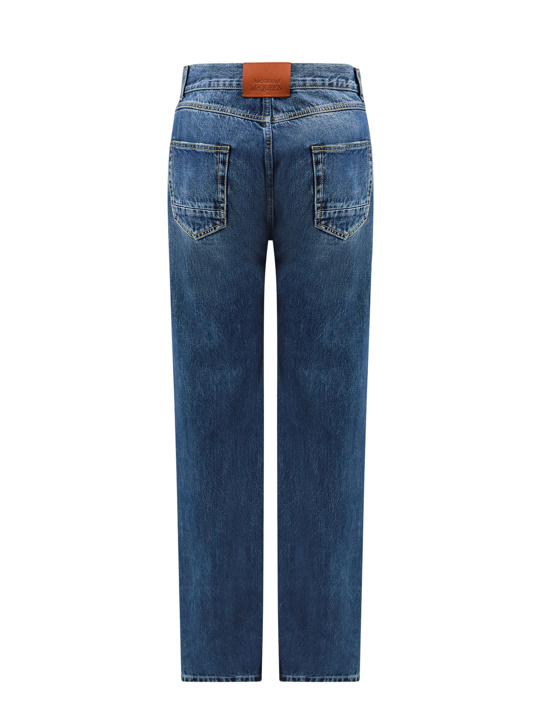 Alexander Mcqueen Jeans - Blue and green | be317273e4a0811e34c9aac1ee39ee2b1b479695