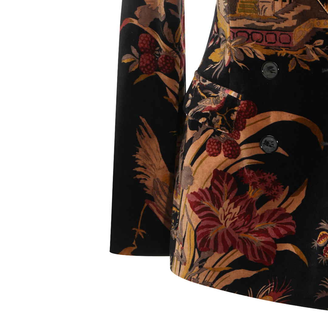 Etro Jackets - BLACK/BORDEAUX | e710e8d94557b41a5fb5967fdb51cf8986f643fc