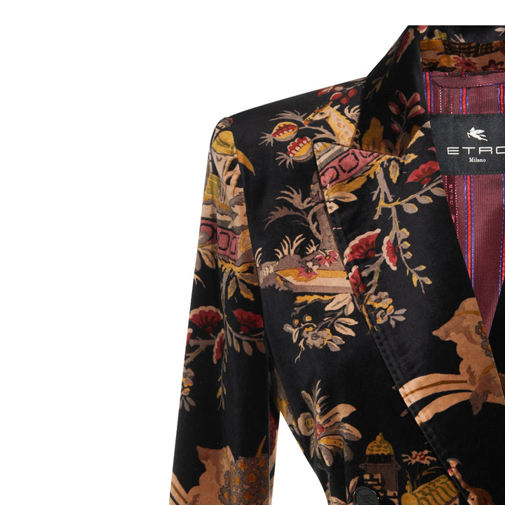 Etro Jackets - BLACK/BORDEAUX | dd4ceae803394ce9ba62f4aec3b221667ea72a6f
