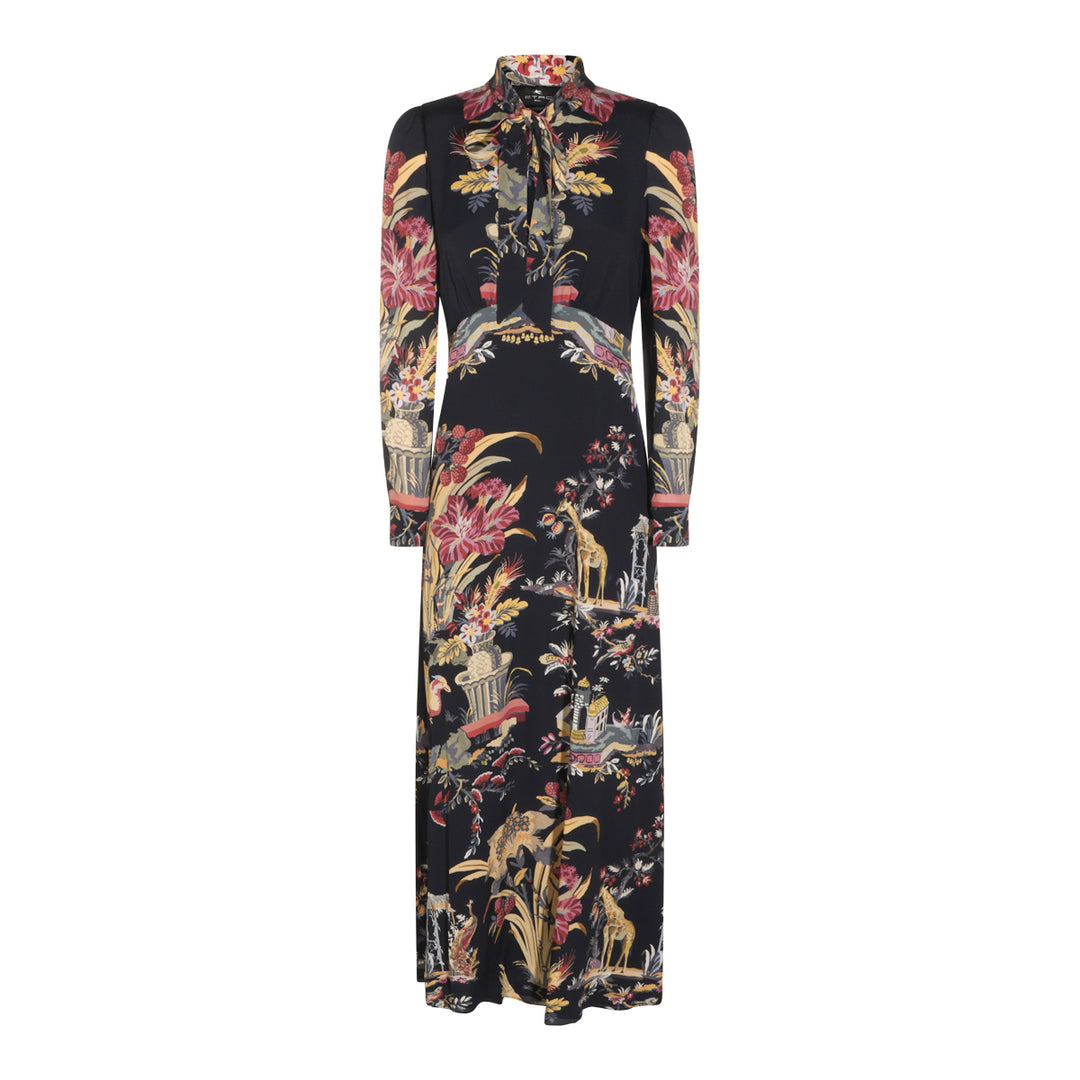 Etro Dresses - BLACK/BORDEAUX | 493b49961bbb7626c15f09199116ff9caec74a1a