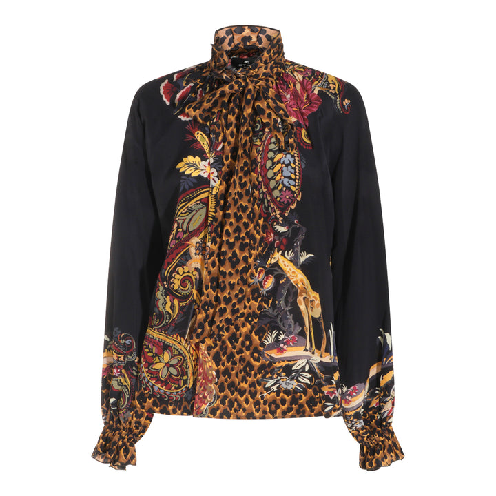 Etro Shirts - BLACK/BORDEAUX | 86ff9d76d04fa3ac12c1736fc625cd5f46609a32