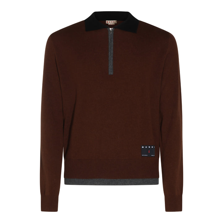 Marni T-shirts and Polos - MULTI BROWN | d24c669d6a3b3e761b729879791a43b714ef926d