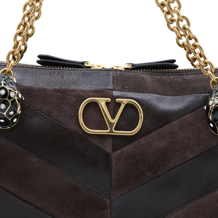 Valentino Garavani Bags - TESTA DI MORO/OAK BROWN | 390ff195e2fc52dc7d3c332d006a7f2be5ff8357