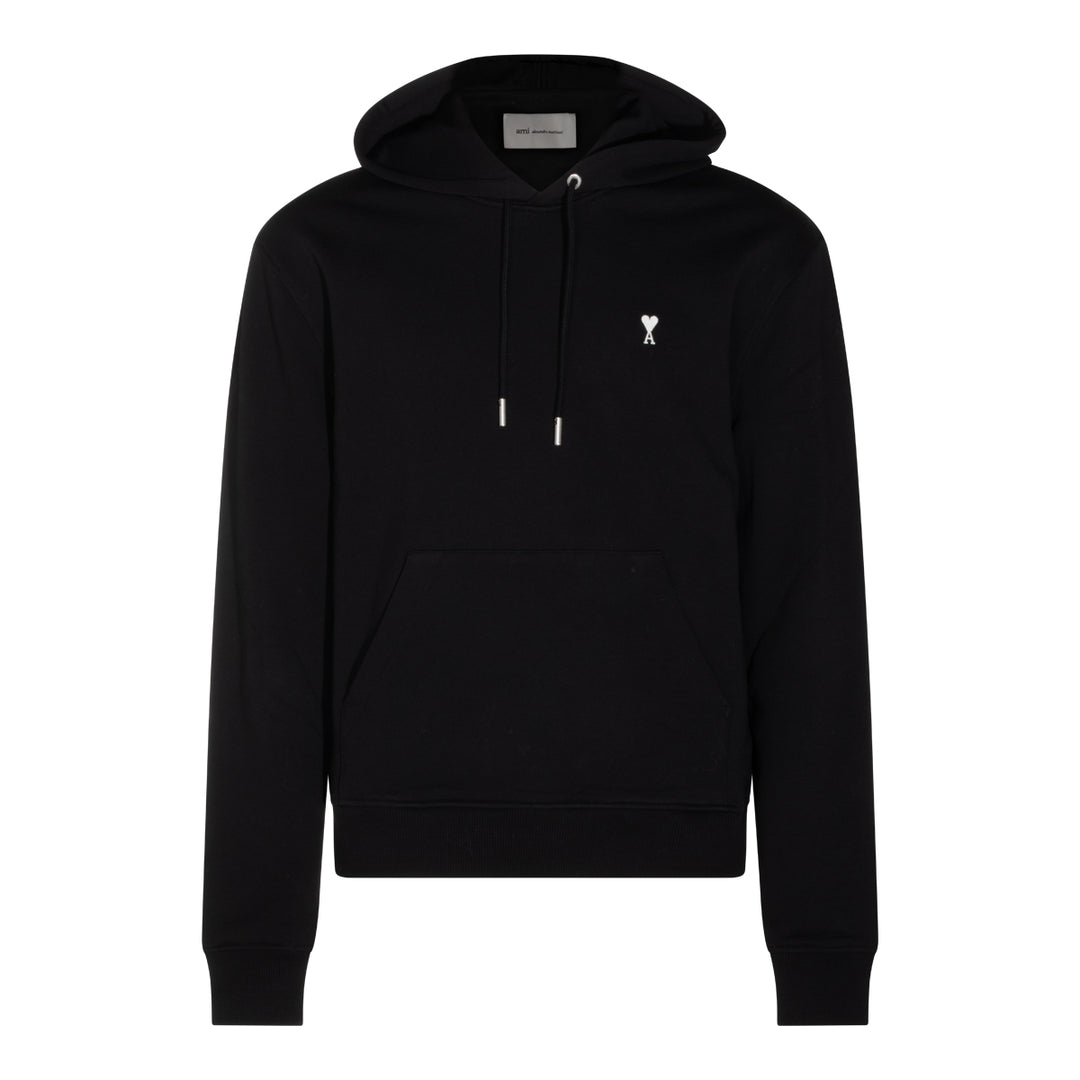 Ami Paris Sweaters - BLACK | f75203f30bab7b6d7754a72b76a2218a1cbe82e8