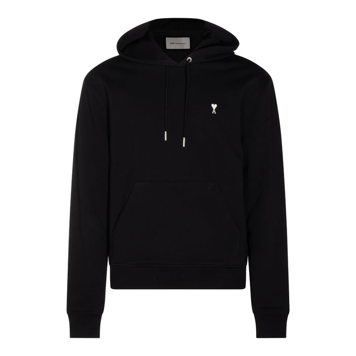 Ami Paris Sweaters - BLACK | f75203f30bab7b6d7754a72b76a2218a1cbe82e8