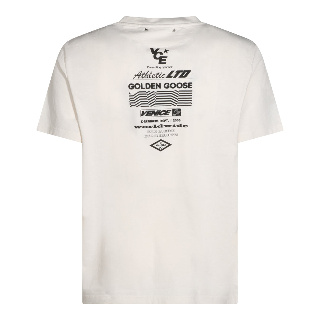 Golden Goose T-shirts and Polos - HERITAGE WHITE | cac416088de90cd3a6cb45da16ab7388807ea1fe
