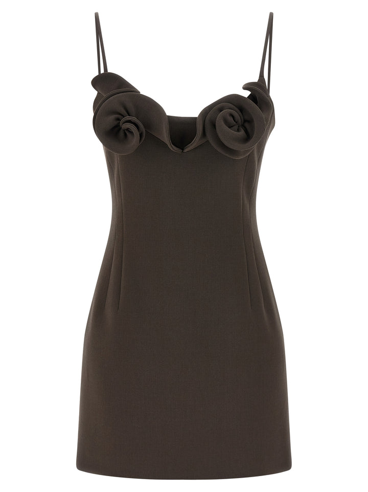 Magda Butrym Dress 38 Dresses - Brown | 4ff70515f9e44affbedc2386ddf37deb5cb6da7e