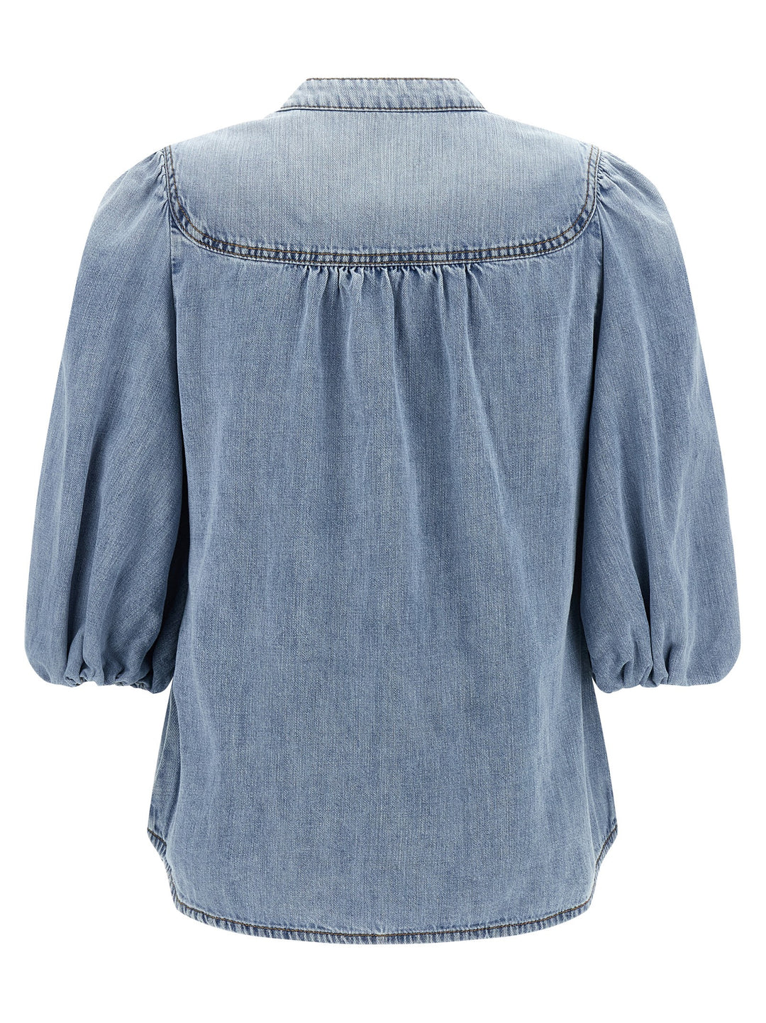 Zimmermann Lucky Shirt and Blouse - Light Blue | 5faa76df96f1c2d56223ca40344e57ac21b0d7f8