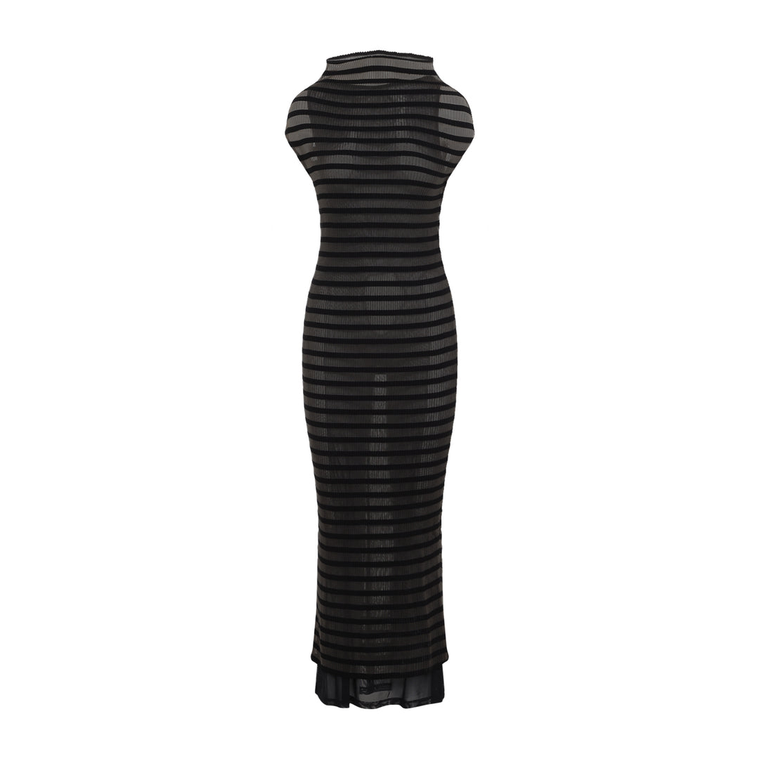 Jean Paul Gaultier Long Dresses Black | Wanan Luxury Jean Paul Gaultier Long Dresses Black | Wanan Luxury