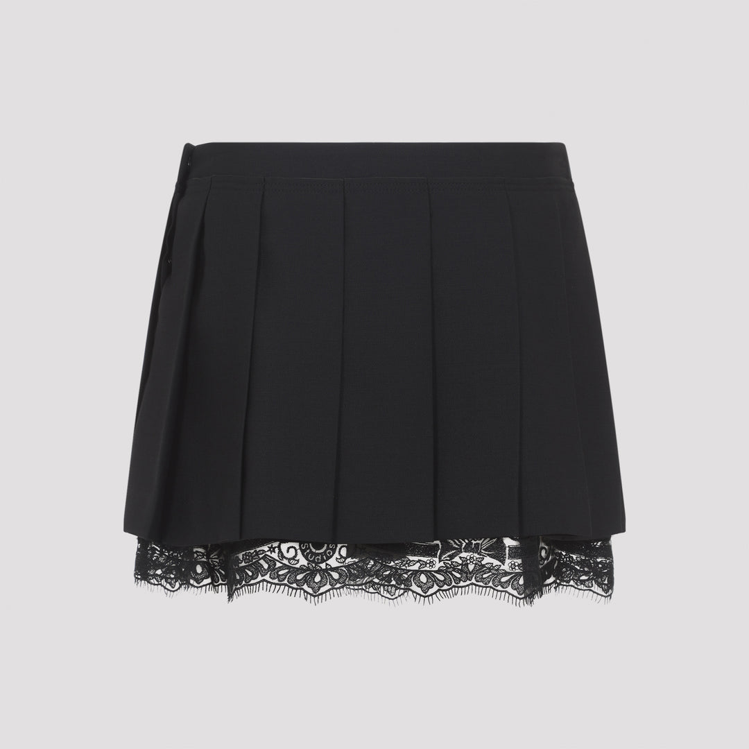 Acne Studios Mini skirts - Black | 92debc783893d8e37ba8e8741100e02f8e1bed6d