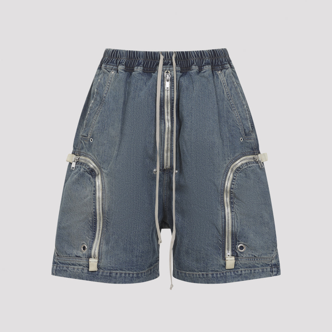 Rick Owens Drkshdw Shorts - Blue | bb7f86593ec7d152d3938825c97ba230ed0c1bbf