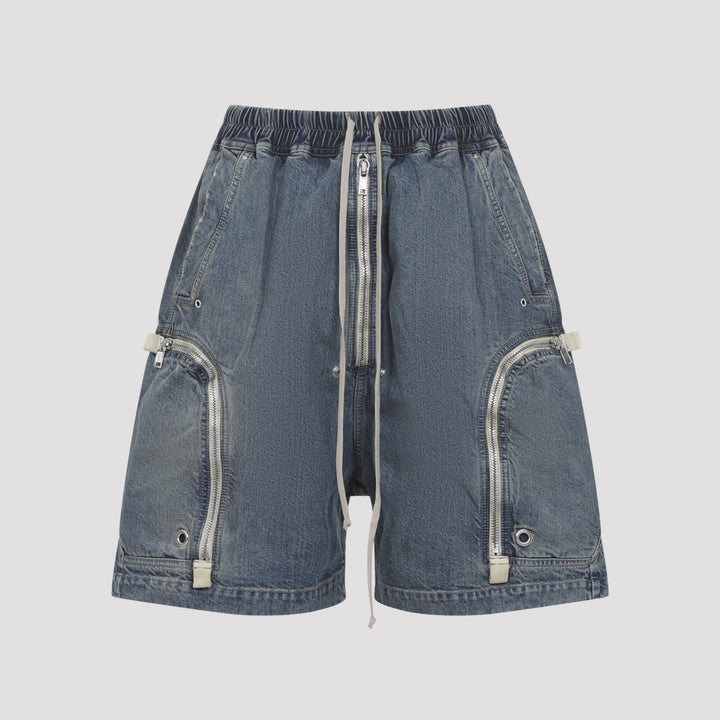 Rick Owens Drkshdw Shorts - Blue | bb7f86593ec7d152d3938825c97ba230ed0c1bbf