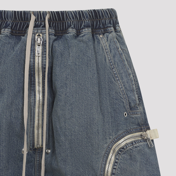 Rick Owens Drkshdw Shorts - Blue | d4ebb559e6ea63f8af24e211977a3622e5b9a598