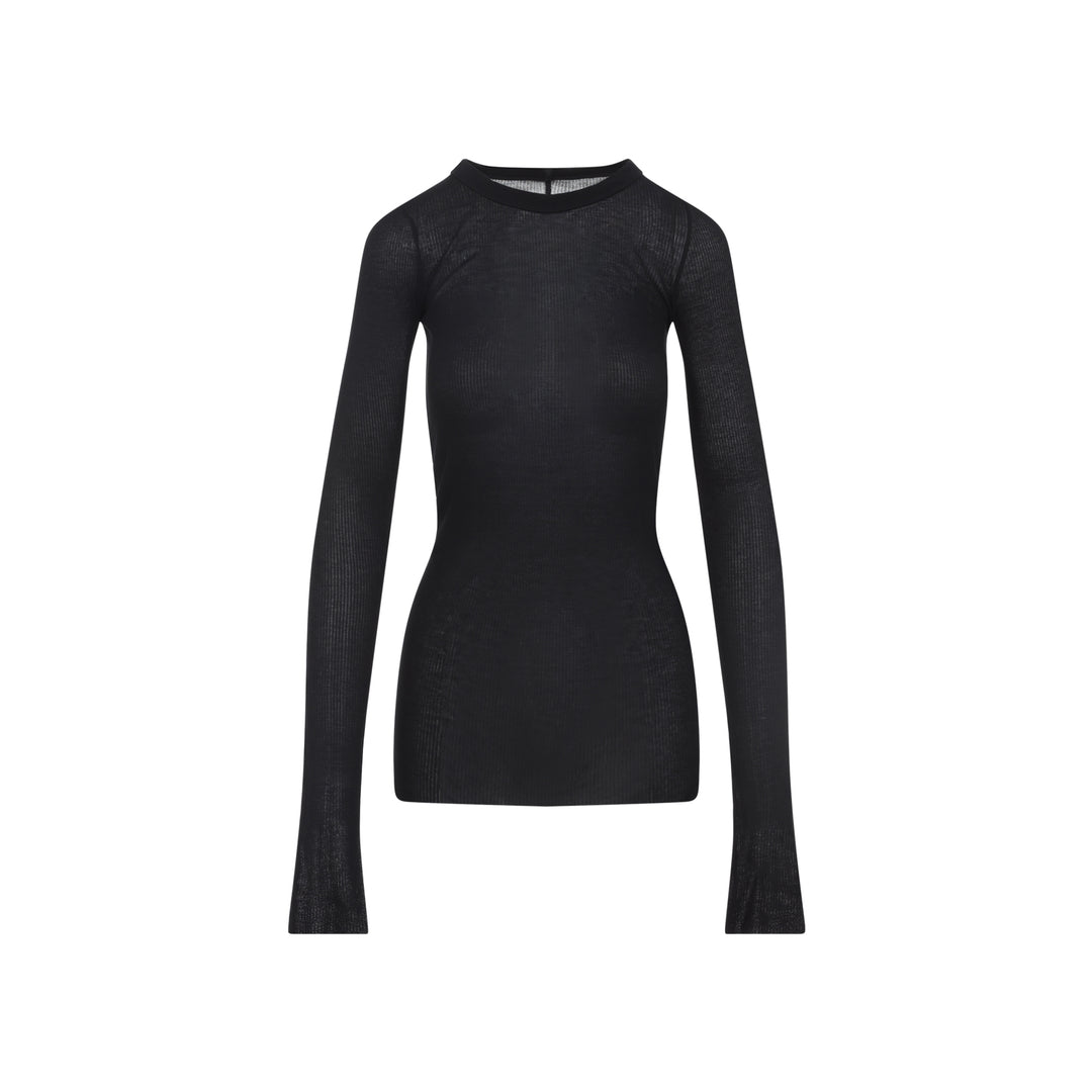 Rick Owens T-shirts - Black | 5ea2d8a481c688191cdcb4a7399b49d89c381fdf
