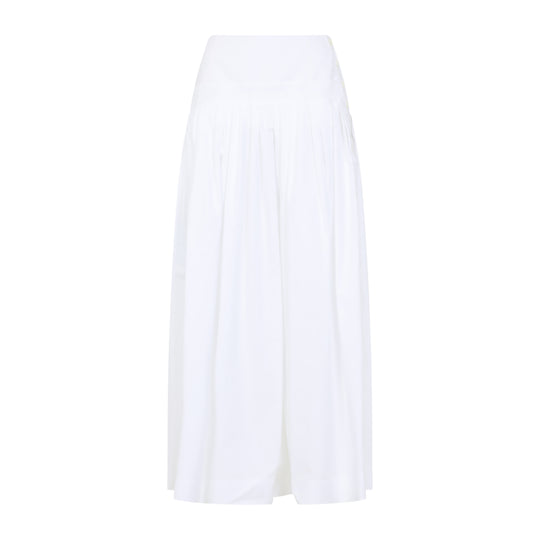 Midi Skirts White