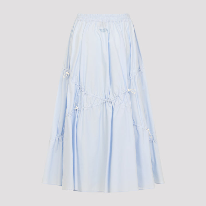 Moschino Midi skirts - Blue | afc5582f89186e2398558a5d1f95a03ed0aee183