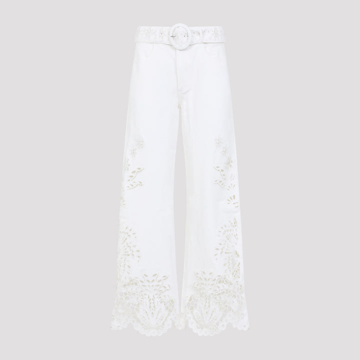 Farm Rio Cropped - White | d44303daba6eb81aab7ac7a0a0c898c8e980672e