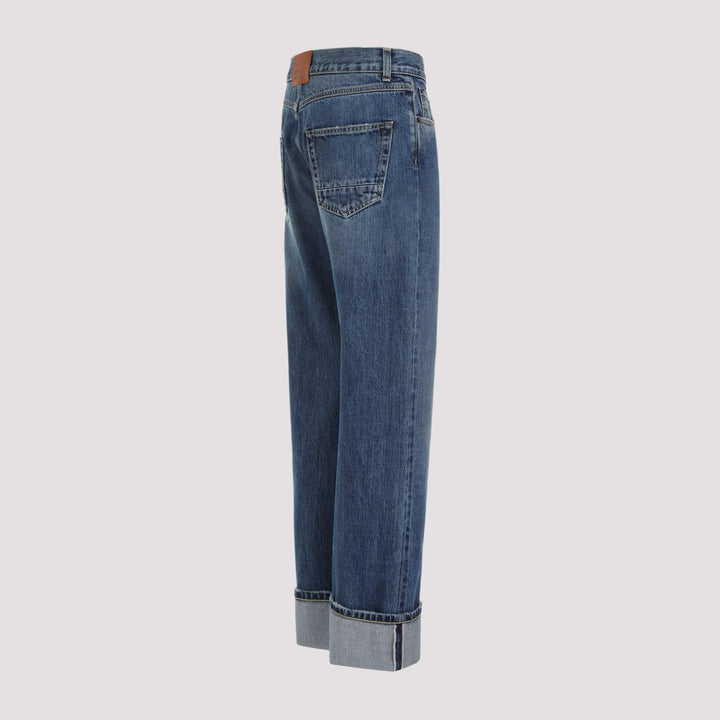Alexander Mcqueen Jeans - Blue | 68434ca9ce36d209db0e2dfdfe82fcf83905af9c
