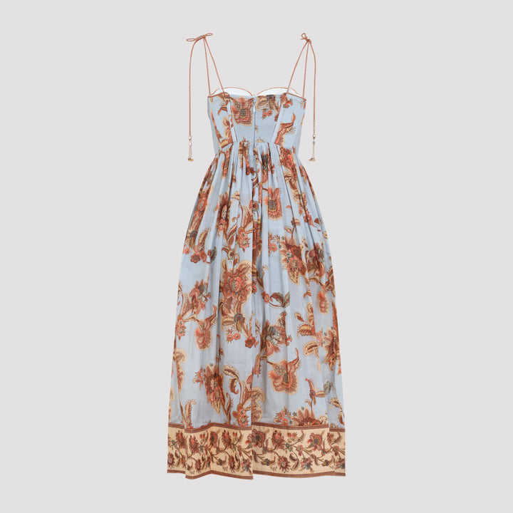 Zimmermann Midi dresses - Blue | b6064d89b9946e31db3804f5a0cc470f8969e58f