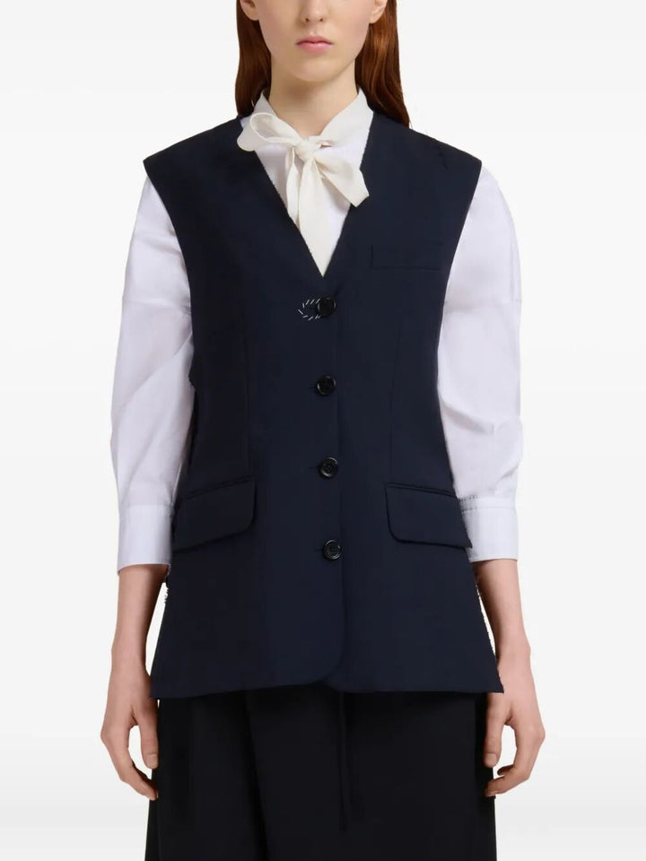 Marni Gilet - Black | 84afac69f75e4c05048102ce12304ac7913004ed