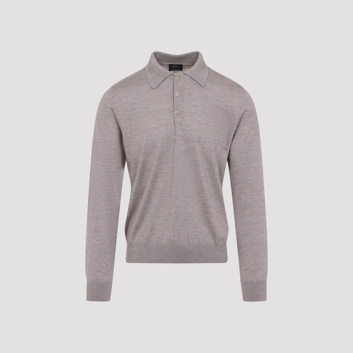 Brioni Polo neck - Nude & Neutrals | 6d35996bfba55b29e2ca87b39221a01cc7e706f7
