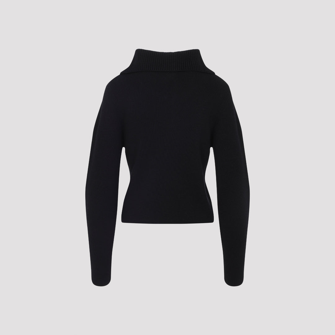 Lemaire Cardigan - Black | 4f4ea4dfa4d1851af0475168c40512454675f63f