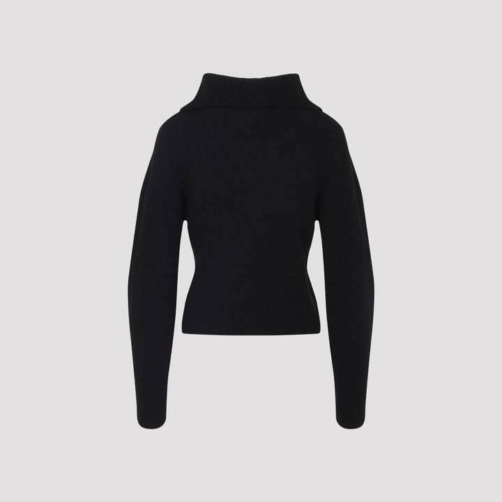 Lemaire Cardigan - Black | 4f4ea4dfa4d1851af0475168c40512454675f63f