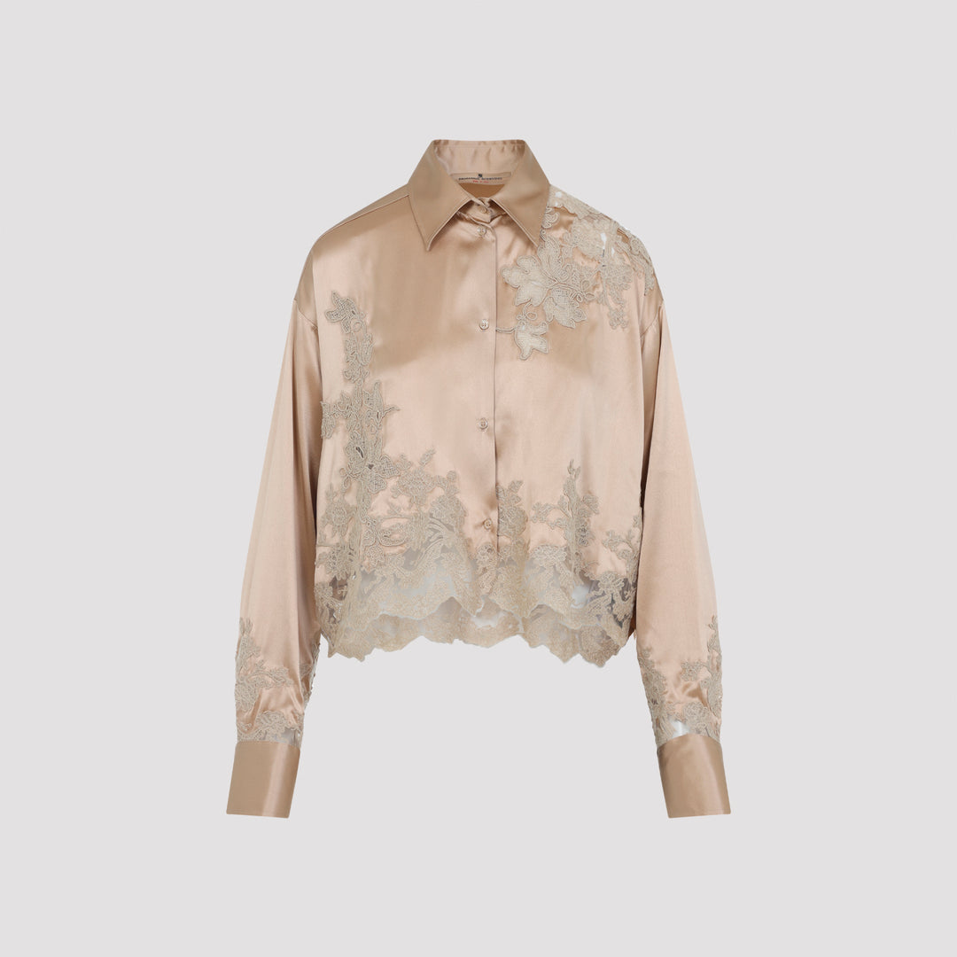 Ermanno Scervino Shirts - Nude & Neutrals | ab69b3d221ddc8c32b352ec5c484811f87ee13a0