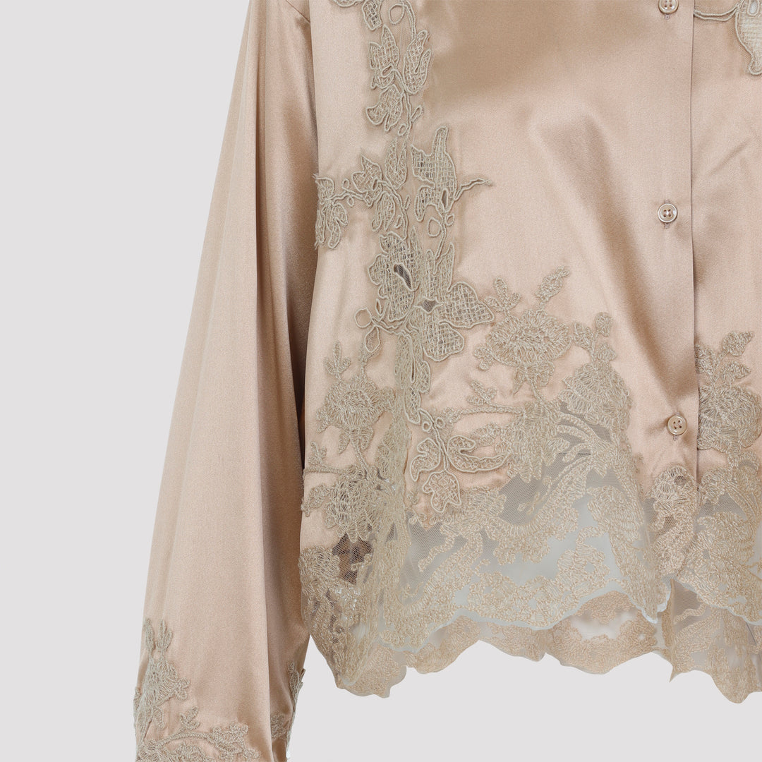 Ermanno Scervino Shirts - Nude & Neutrals | 8188ad59aa8aac5e13999ba3a5b1f3b98688e792