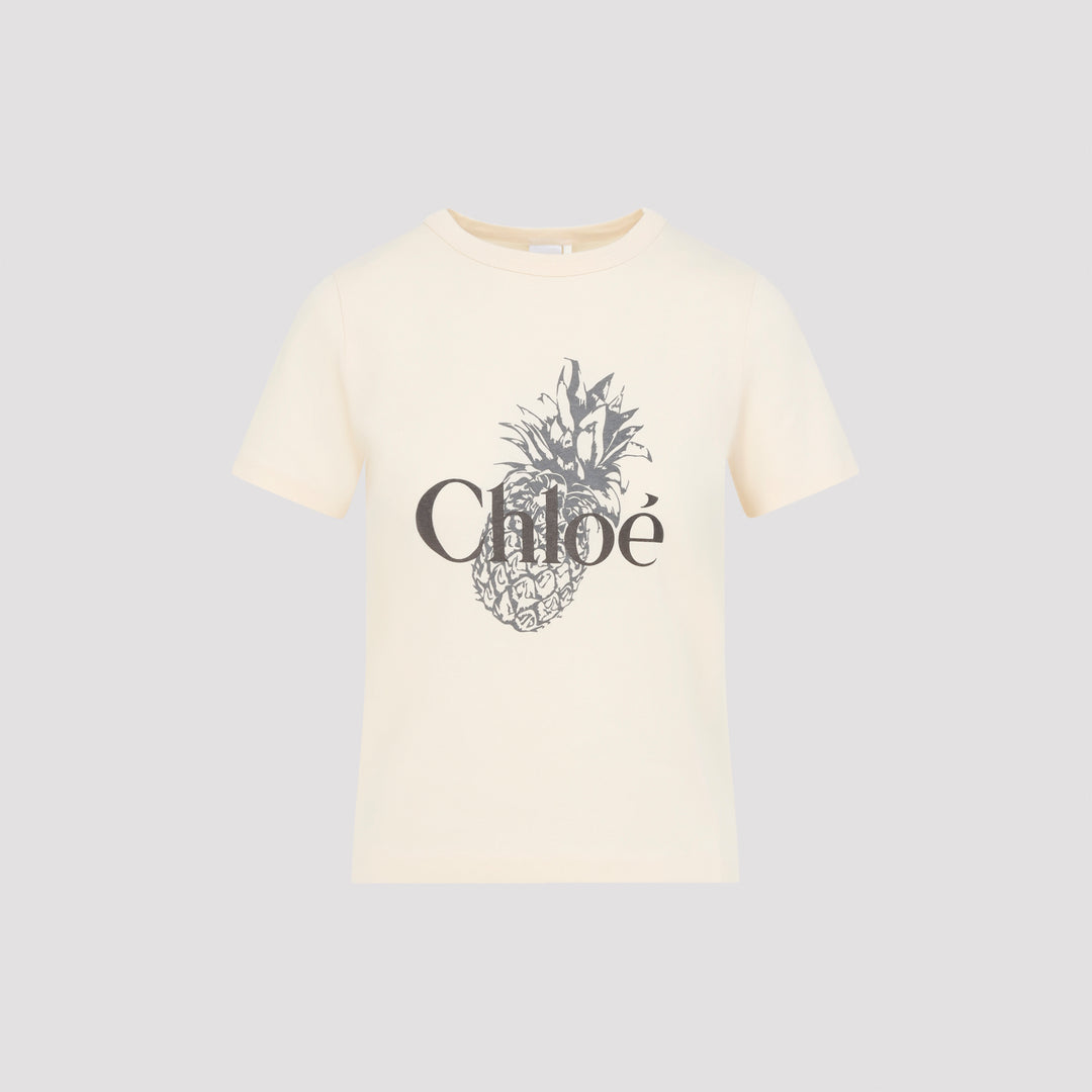 Chloe T-shirts - Nude & Neutrals | 3abf1a6462a6f53050451e73f980b1982736b090