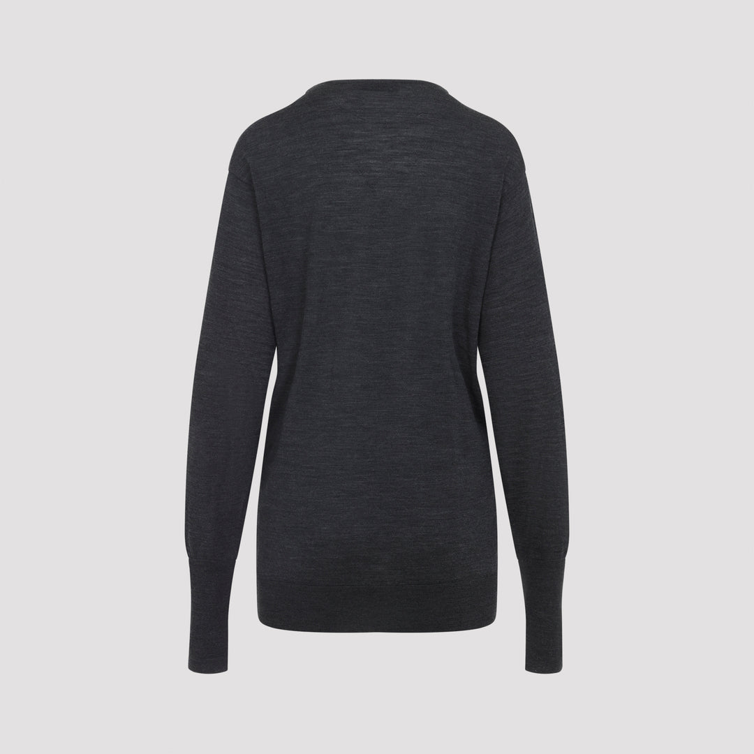 Alberta Ferretti Sweater - Grey | e9286885a07aef8d9f8ac1d28be3aed8402dd5c0