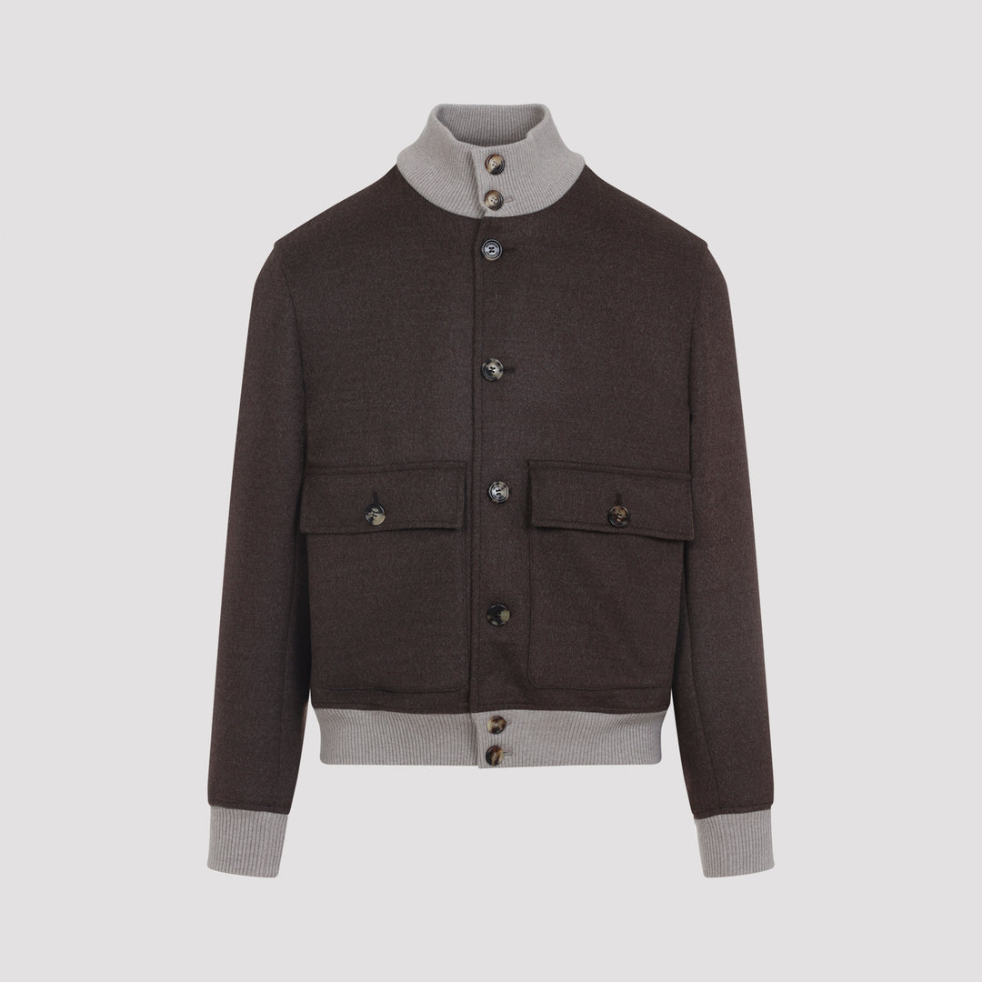 Brunello Cucinelli Bomber jackets - Brown | 7a6f054ca45855696437f134c5bb76a5b4d7d6e1