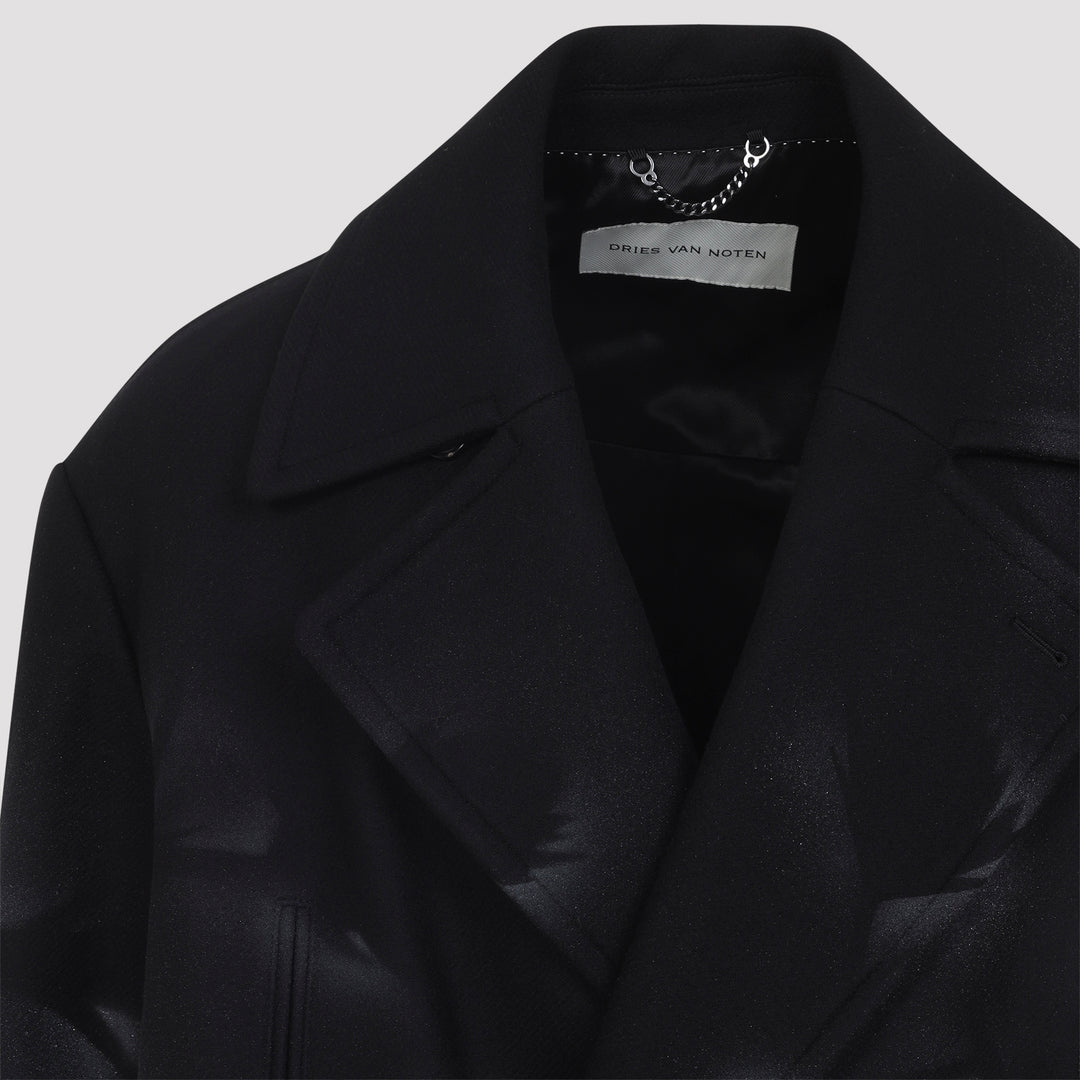 Dries Van Noten Double breasted & peacoat - Black | 269e60fe268592dfa7dd10da090b1532b8dc099a