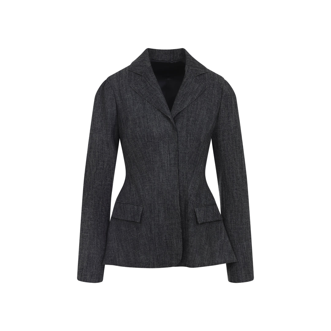 Alberta Ferretti Jackets - Grey | 6589a27dcb6e59ee8b66e2c838fdf4c7cd08da59