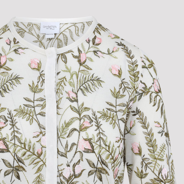 Giambattista Valli Cardigan - White | fe475b21097942b5fe662dfdb76dbe3cefcb511a