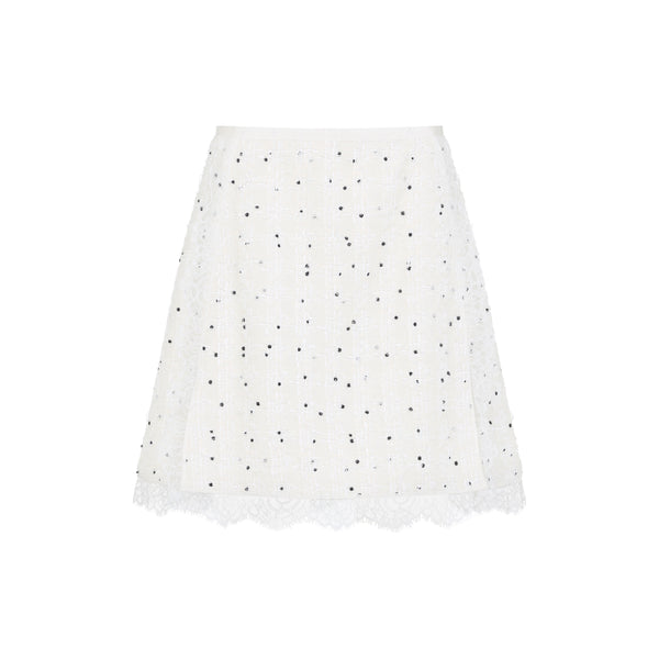 Mini Skirts White