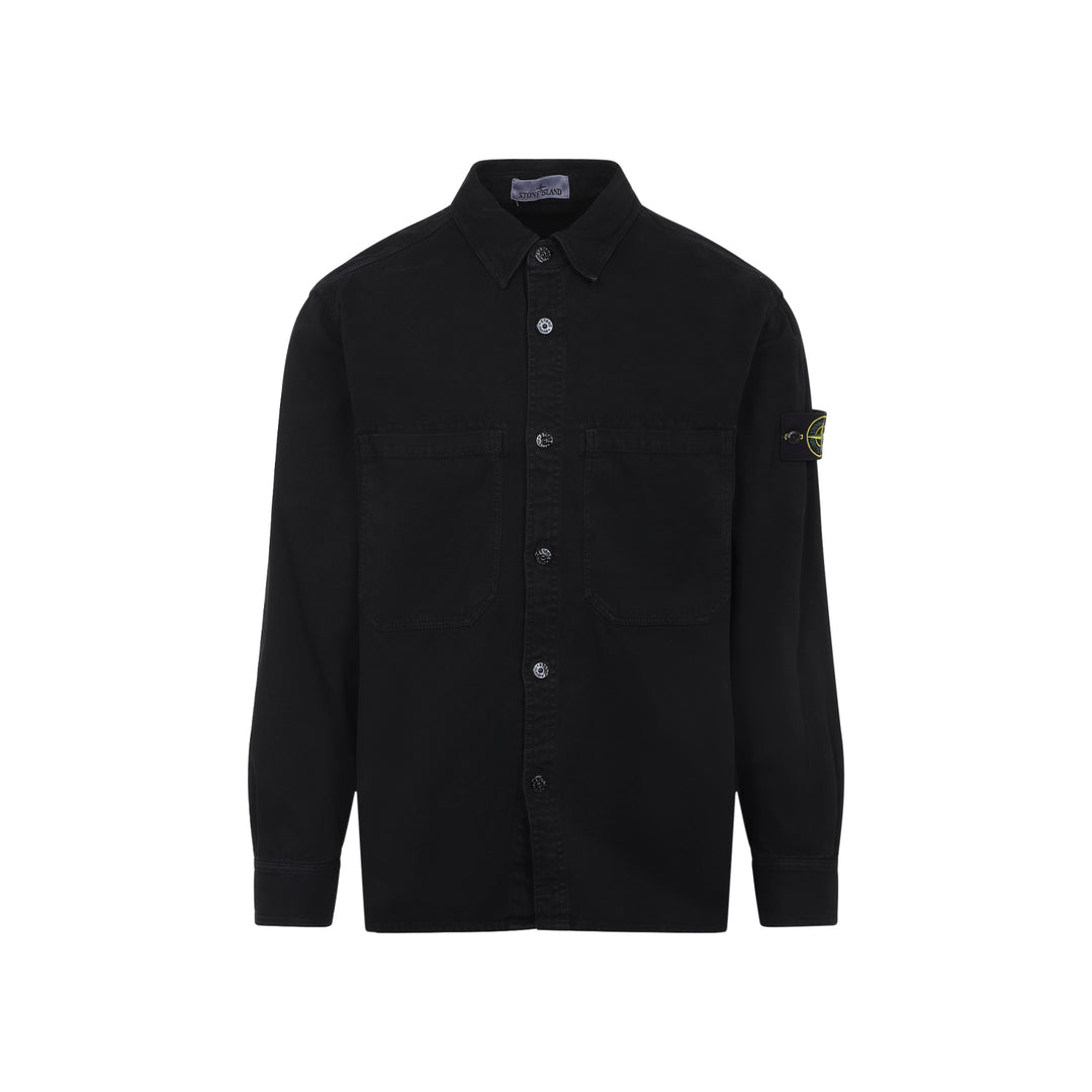 Stone Island Shirts - Black | 9aa4ffc71b065bd09c5cba6d5915e5eef52a6cbf