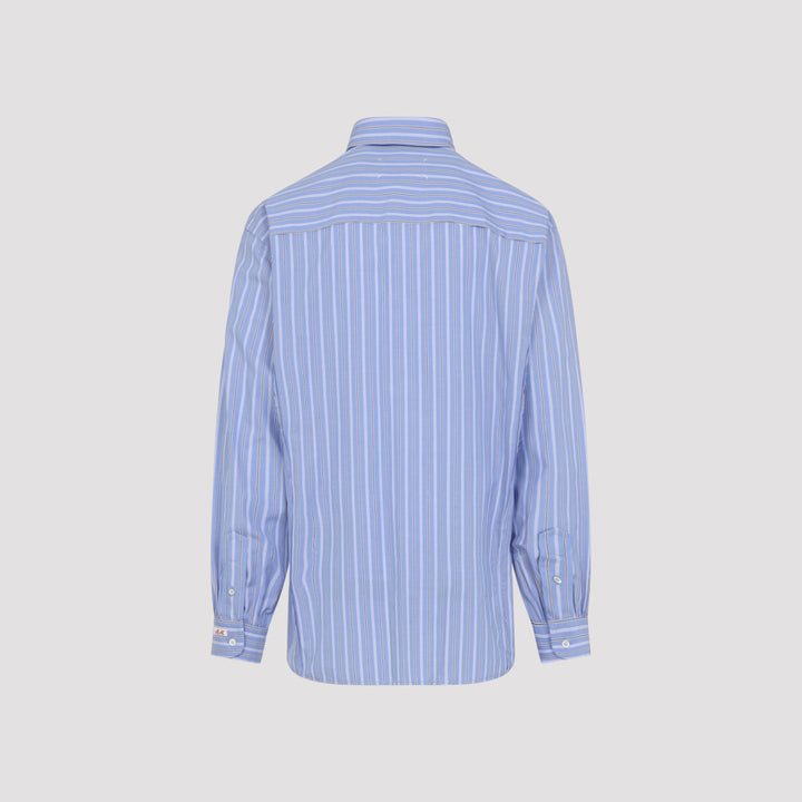 Maison Margiela Shirts - Blue | 7d9cf3f8bf4474c60eb912ee5374f0ef9c4c13f2