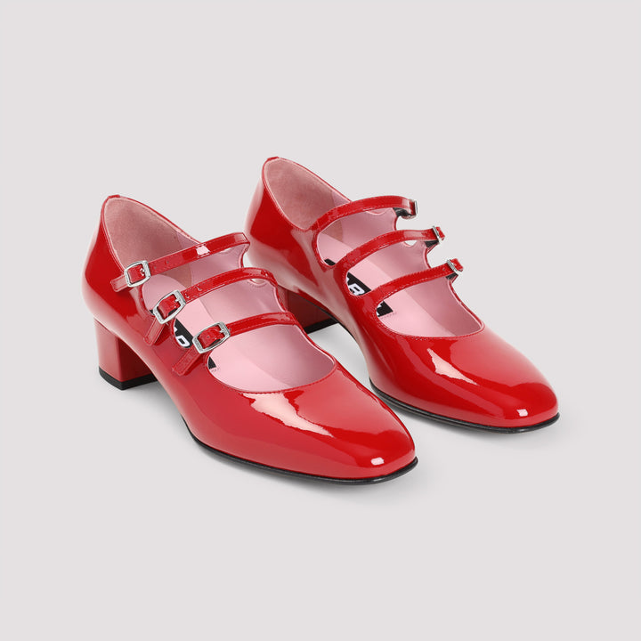 Carel Paris Pumps - Red | 454ca9fb4806b593e2118deab229616130e12725