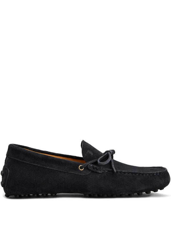 Gommino Suede Loafers With Lace