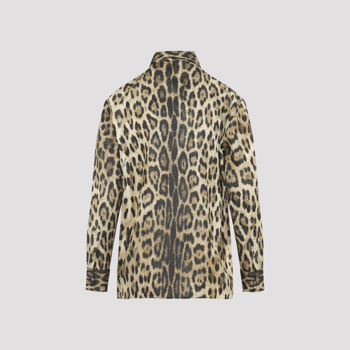 Roberto Cavalli Shirts - Nude & Neutrals | 8c5e6acd94d1925bdd3f93f6f37b1027ba558e0f