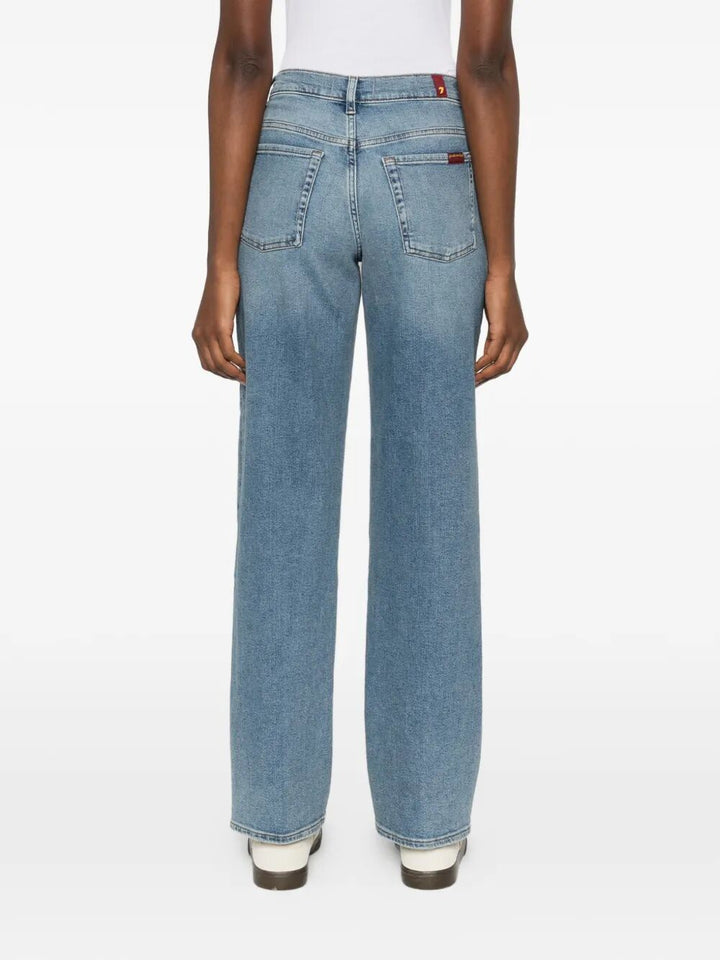 7 For All Mankind Straight leg - Blue | 5de3bf571db75d216eb2ff42be9fe3a06562d4ec