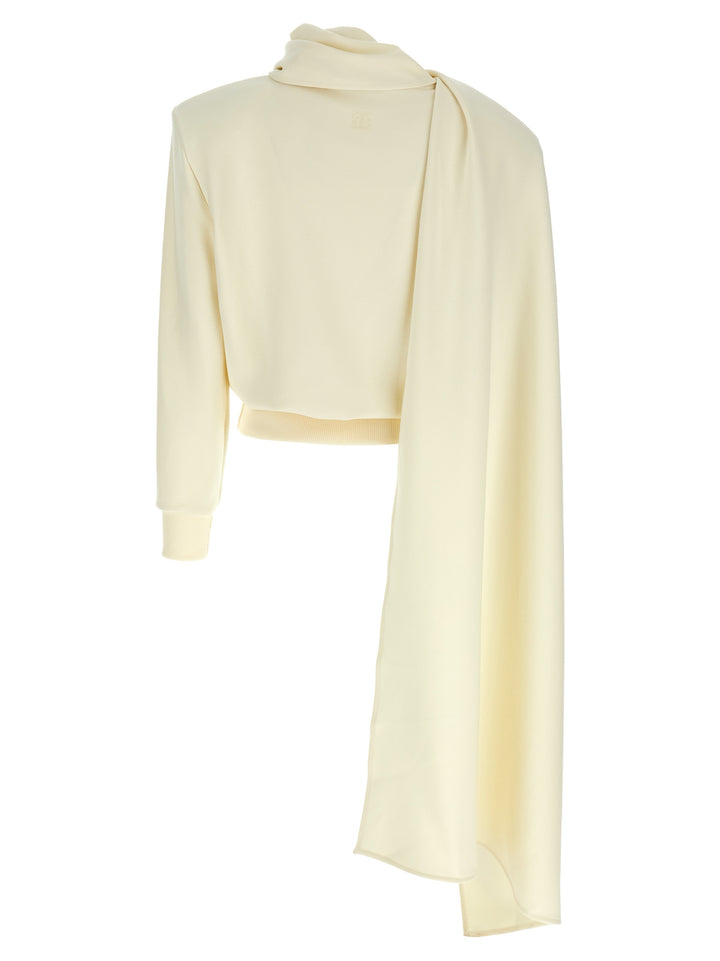 Magda Butrym 01 Sweatshirt - White | d9b99b326c80dc9425ce7df4c7cf8fd507e01df2