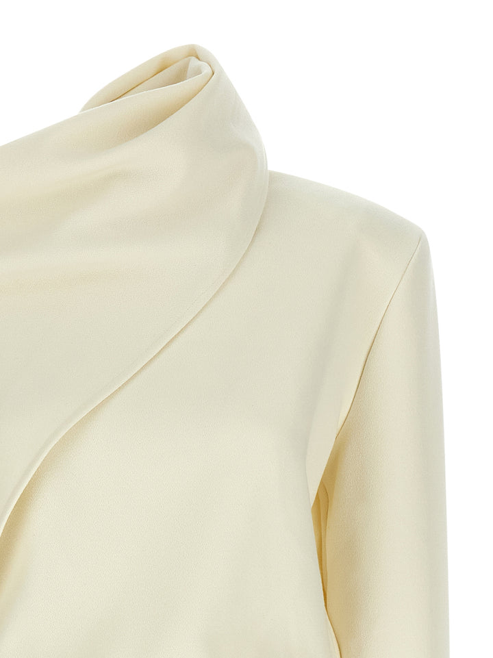 Magda Butrym 01 Sweatshirt - White | 9435252e1dbe1c55d12ac491c16cdd97a38840e1