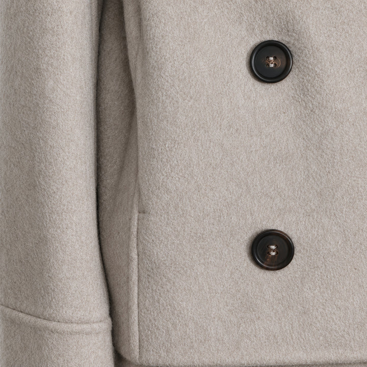 Brunello Cucinelli Coats - GREIGE | 73fc51d194d8e5a798571a4163bdd98b6fc9b9a6